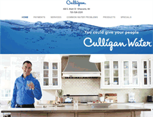 Tablet Screenshot of culliganofshawano.com